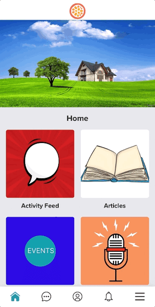 Folder Home Screen iOS GIF